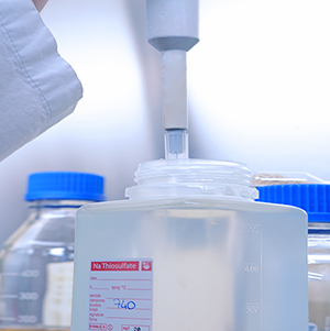 Servizio di analisi acqua in laboratorio